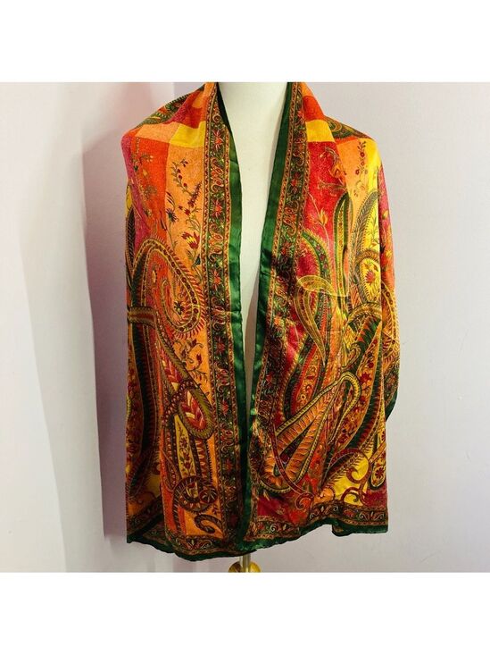 Source Unknown Accessories - Silk Scarf, Beautiful, Multicolor